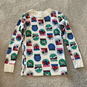 Hanna Andersson Snowglobe Pajama Set